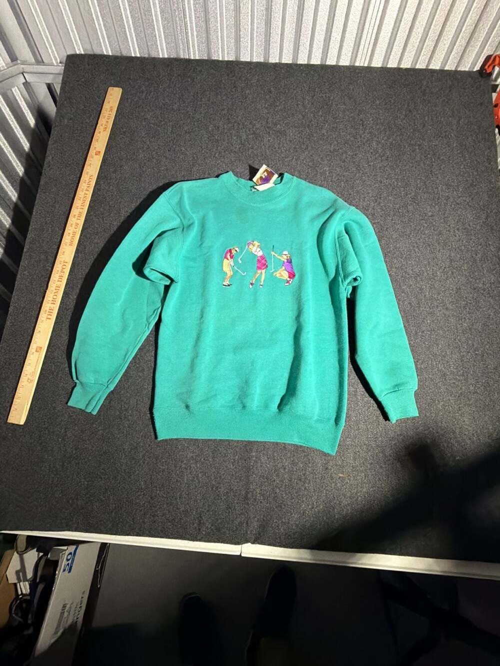 Vintage Peanut Butter & Jelly Brand Embroidered Golf‎ Sweatshirt